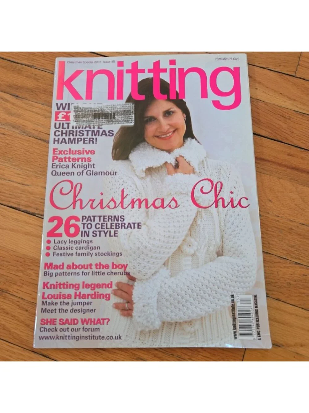 Knitting Magazine Christmas Special  Winter 2007 Number 45 Ex Libris